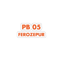 Load image into Gallery viewer, Ferozepur Sticker - 6&quot; × 6&quot; / White - PB Zero
