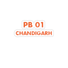 Load image into Gallery viewer, Chandigarh Sticker - 2&quot; × 2&quot; / White - PB Zero
