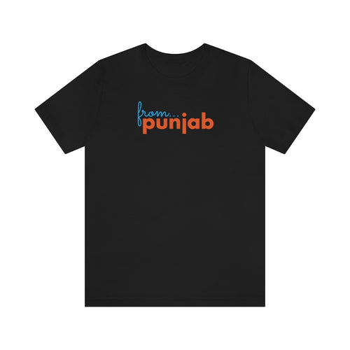 'From Punjab' - Black / L - PB Zero