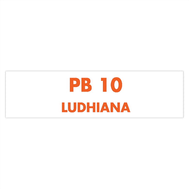 Ludhiana - Bumper Sticker - 15
