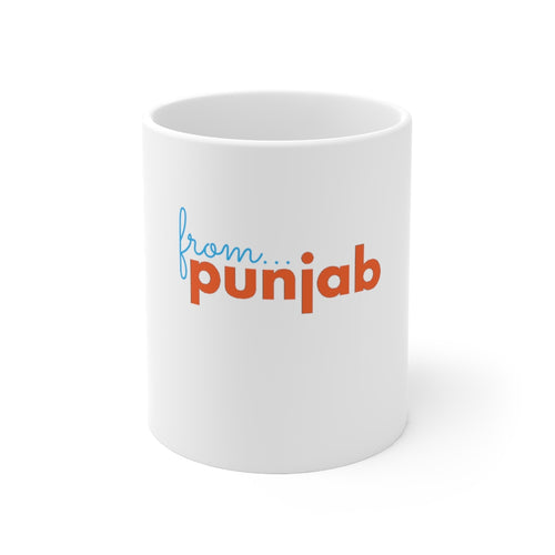 Mug - 'From Punjab' - 11oz - PB Zero