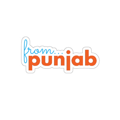 'From Punjab' Sticker - 6
