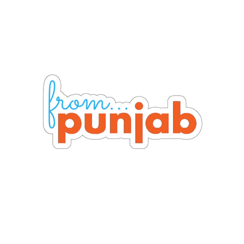 'From Punjab' Sticker - 6