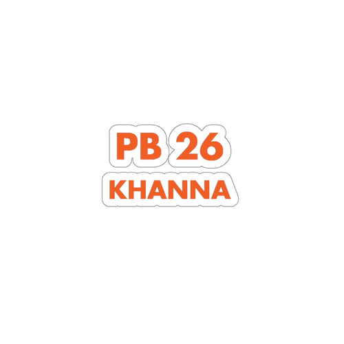 Khanna Sticker - 2