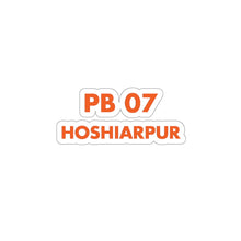 Load image into Gallery viewer, Hoshiarpur Sticker - 2&quot; × 2&quot; / White - PB Zero
