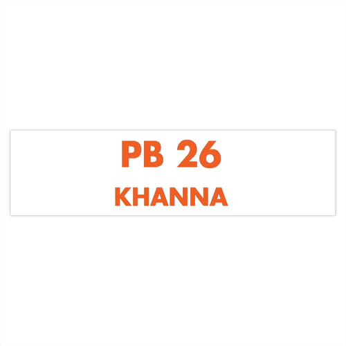 Khanna - Bumper Sticker - 15