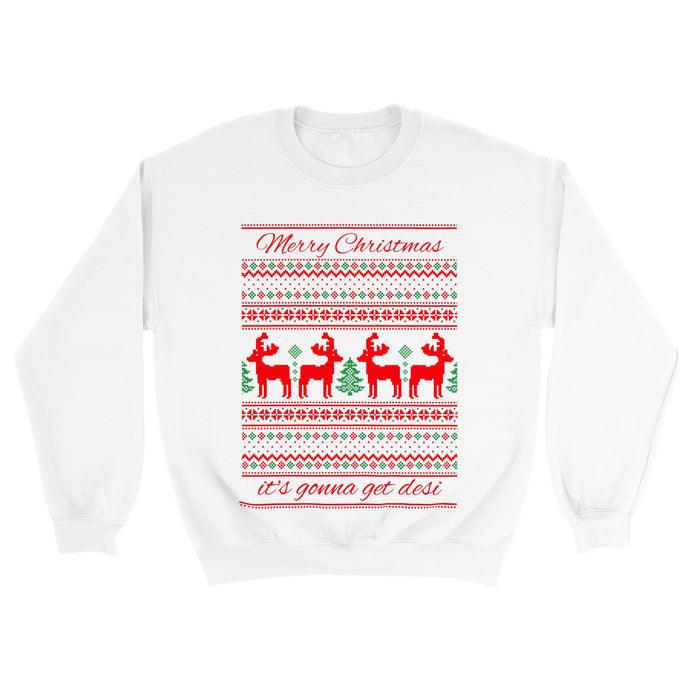 It's Gonna Get Desi Punjabi Christmas Jumper - PB Zero