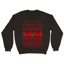 Load image into Gallery viewer, It&#39;s Gonna Get Desi Punjabi Christmas Jumper - Black / S - PB Zero
