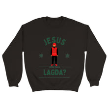 Load image into Gallery viewer, Jesus Mera Mama Lagda? Punjabi Christmas Jumper - Black / S - PB Zero
